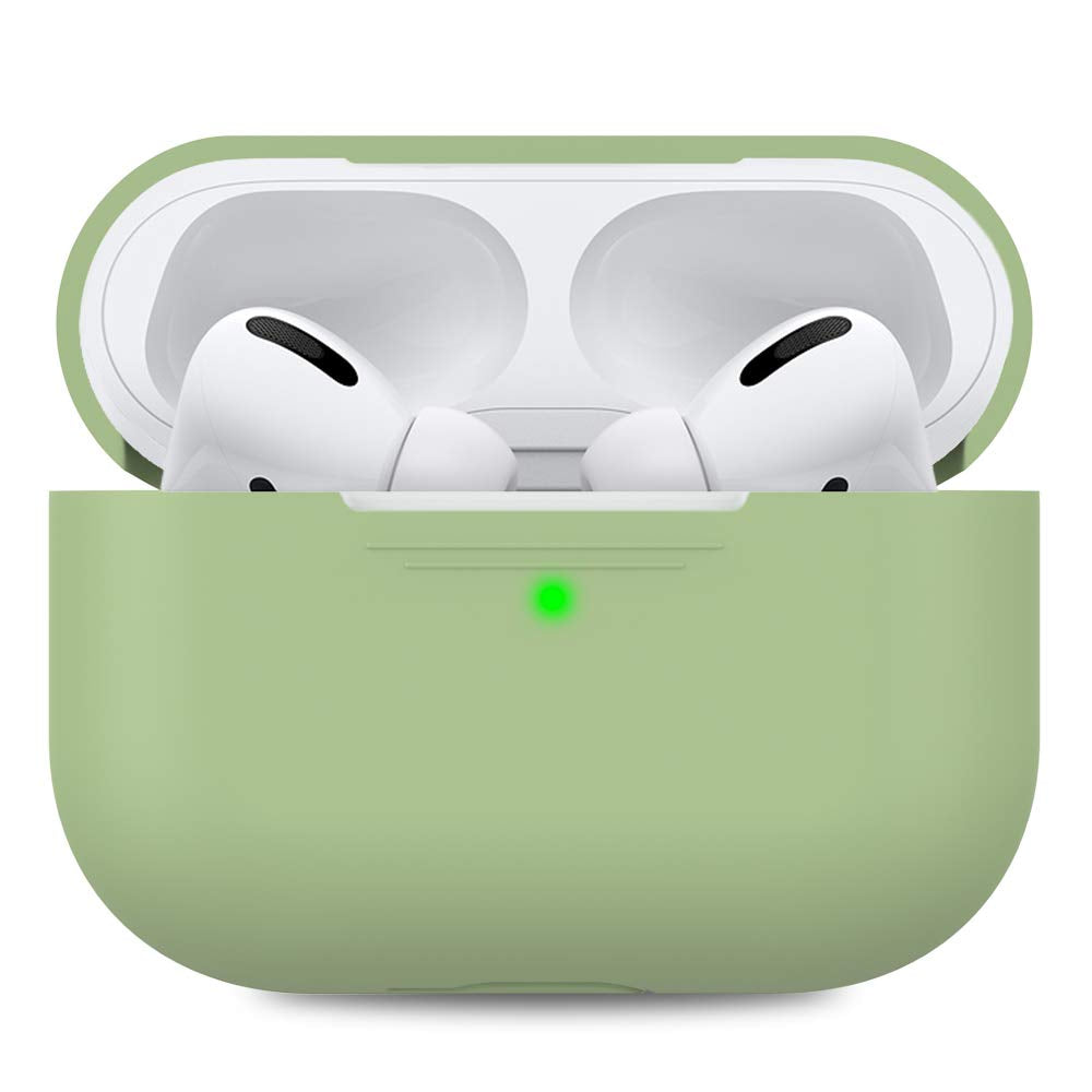 AirPods Pro Protective Case with Front LED Visibility Carabiner – Black