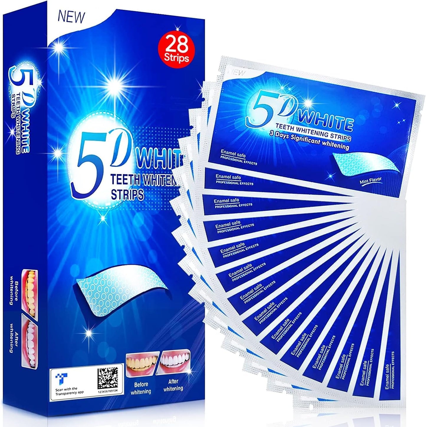 Teeth Whitening Strips for Sensitive Teeth 14 Sessions Advanced Whitening – 14 sessions