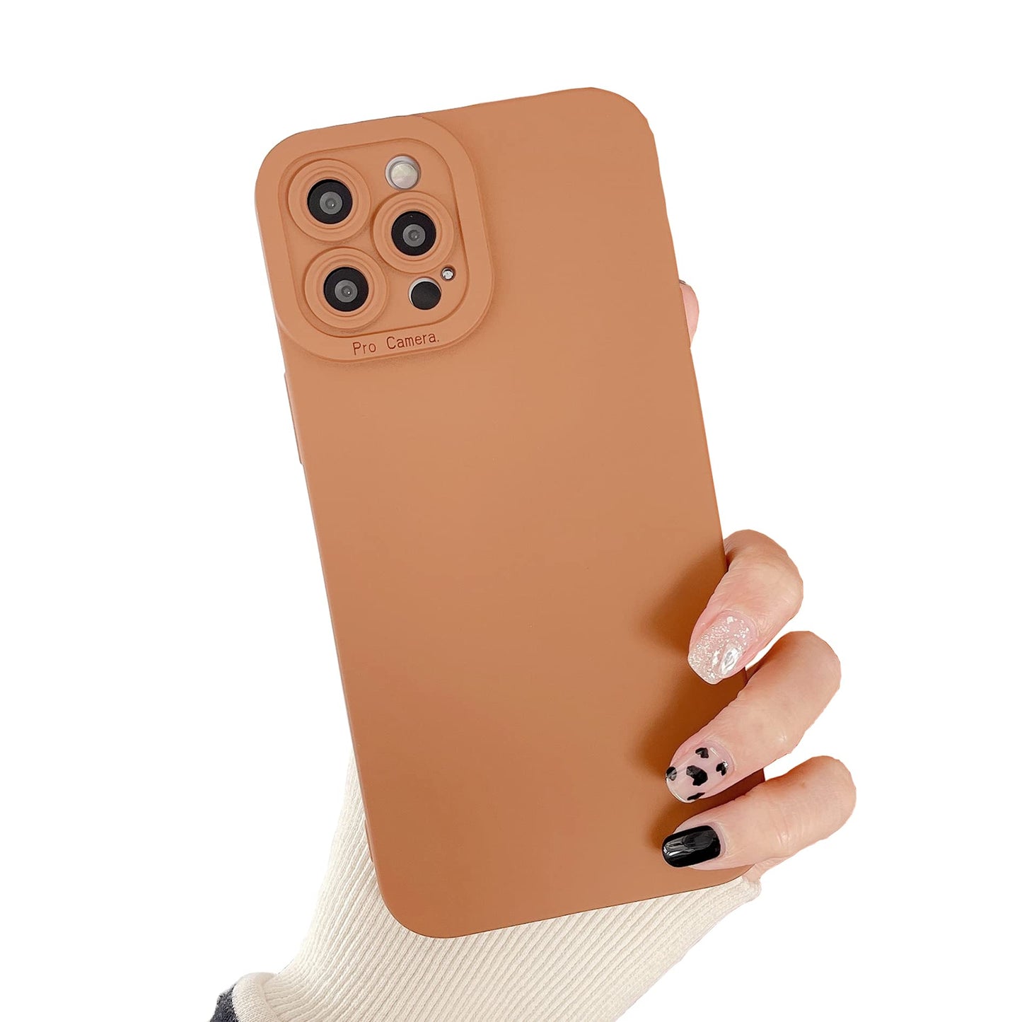 Liquid Silicone Soft TPU Case Matte Shockproof – Dark Green iPhone 12 Pro Max