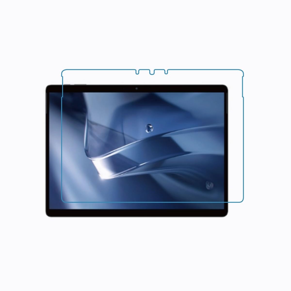 CHUWI HI10 MAX 12.96in Tempered Glass Screen Protector 9H Anti-Fingerprint – Clear