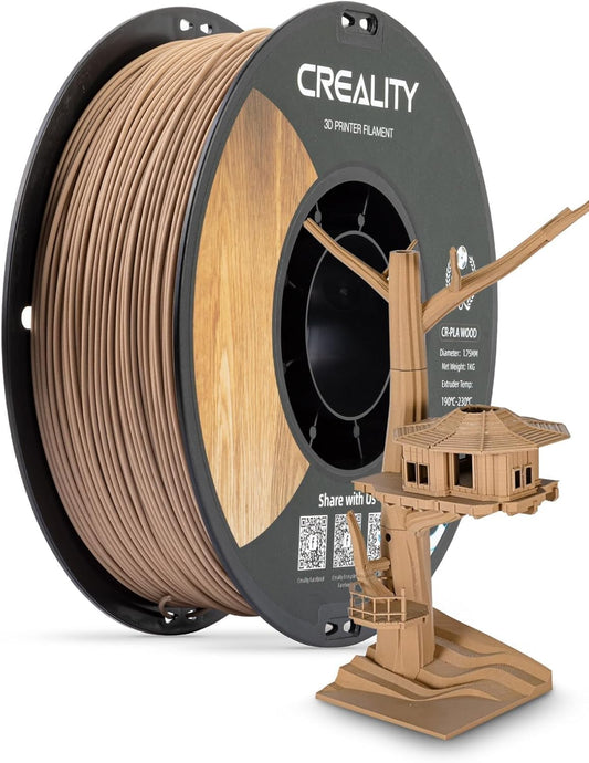 Creality PLA 3D Printer Filament 1.75mm Wood Shiny +/-0.02mm – 1KG