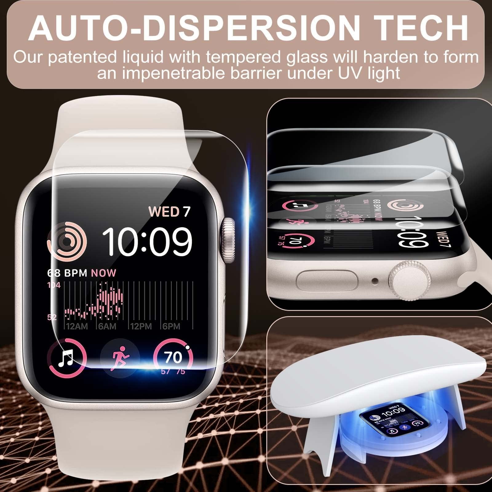 Apple Watch SE Series 6 5 4 Screen Protector 40mm - 2 Pack