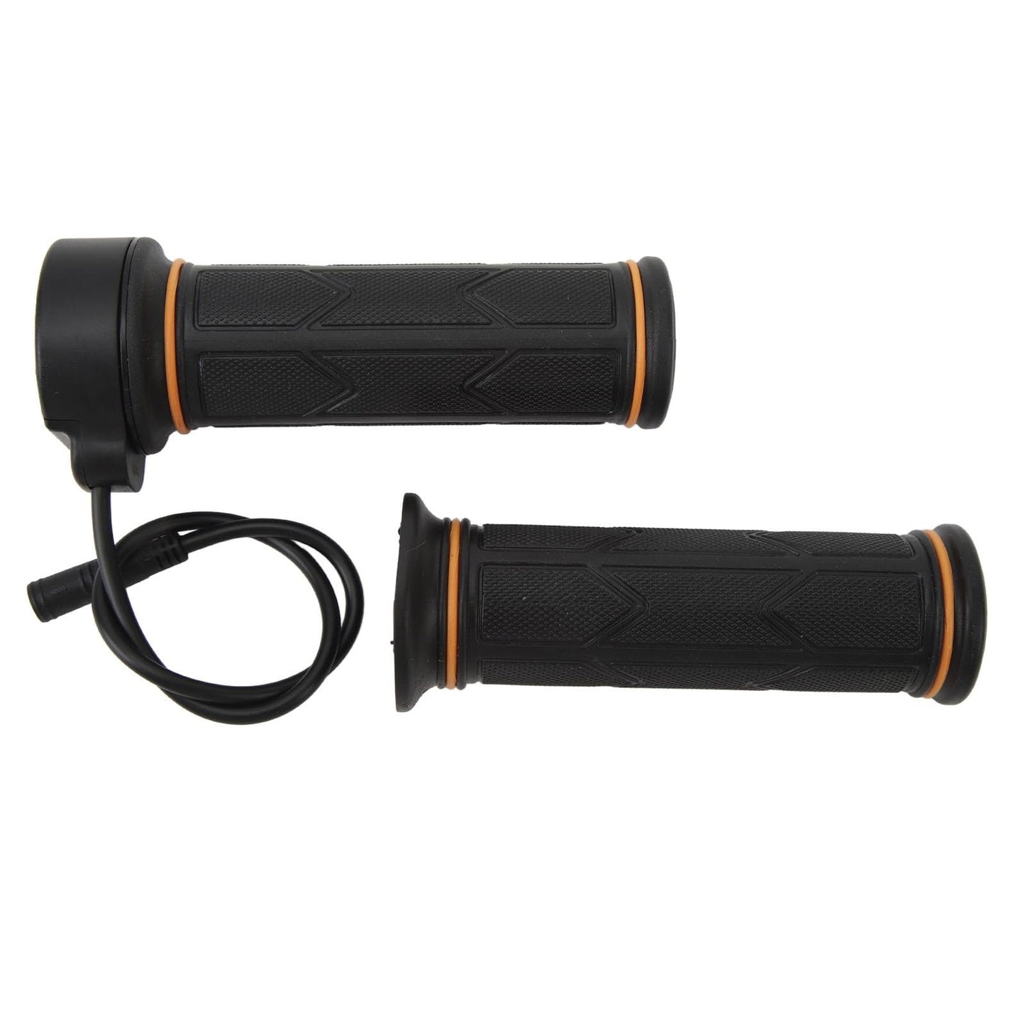 Electric Bike Throttle Full-Twist Pair 3Pin 12-72V Waterproof Connector - 22.2mm