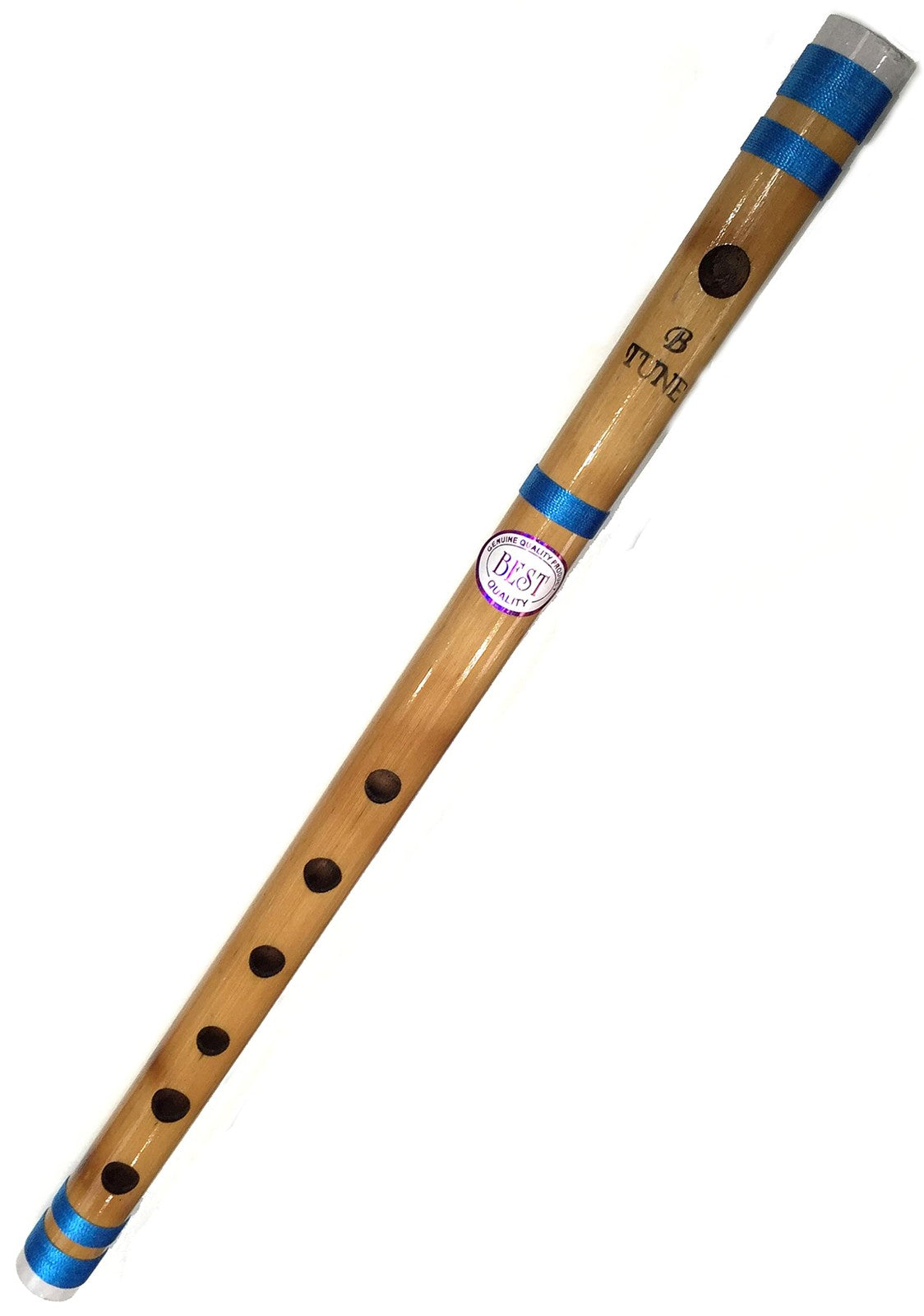 Bamboo Indian Flute Bansuri Transverse Flute – 14 inch B Scale