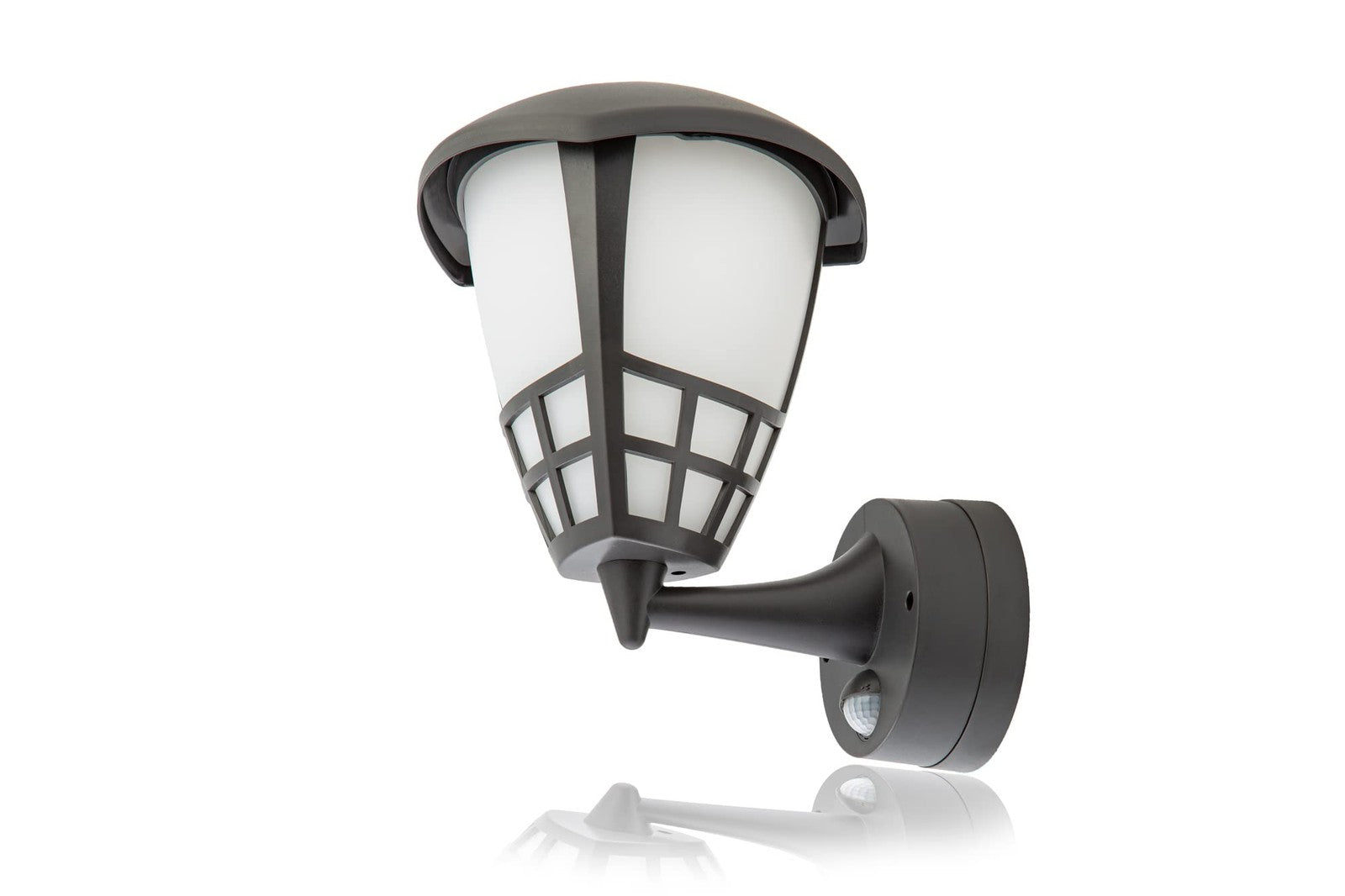 HUBER LED Wall Light with Motion Sensor 140° E27 Socket