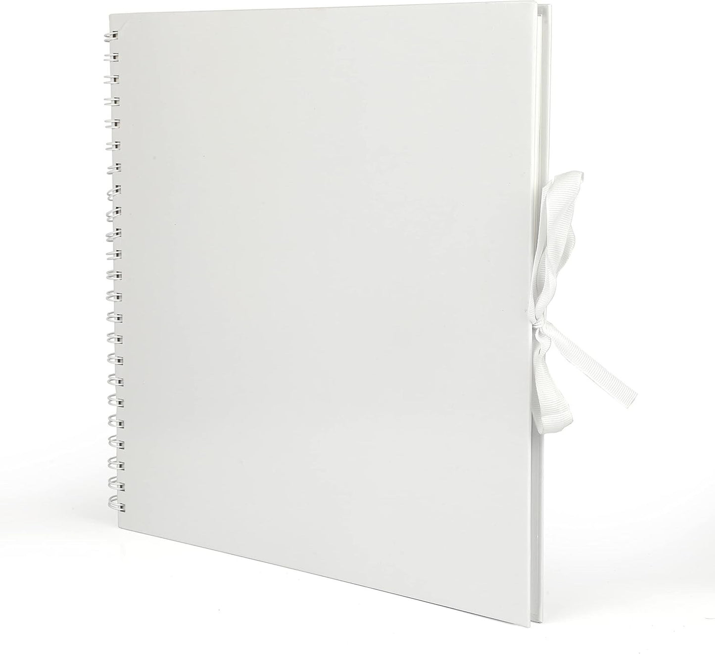Large White Scrapbook Photo Album 80 Pages/40 Sheets