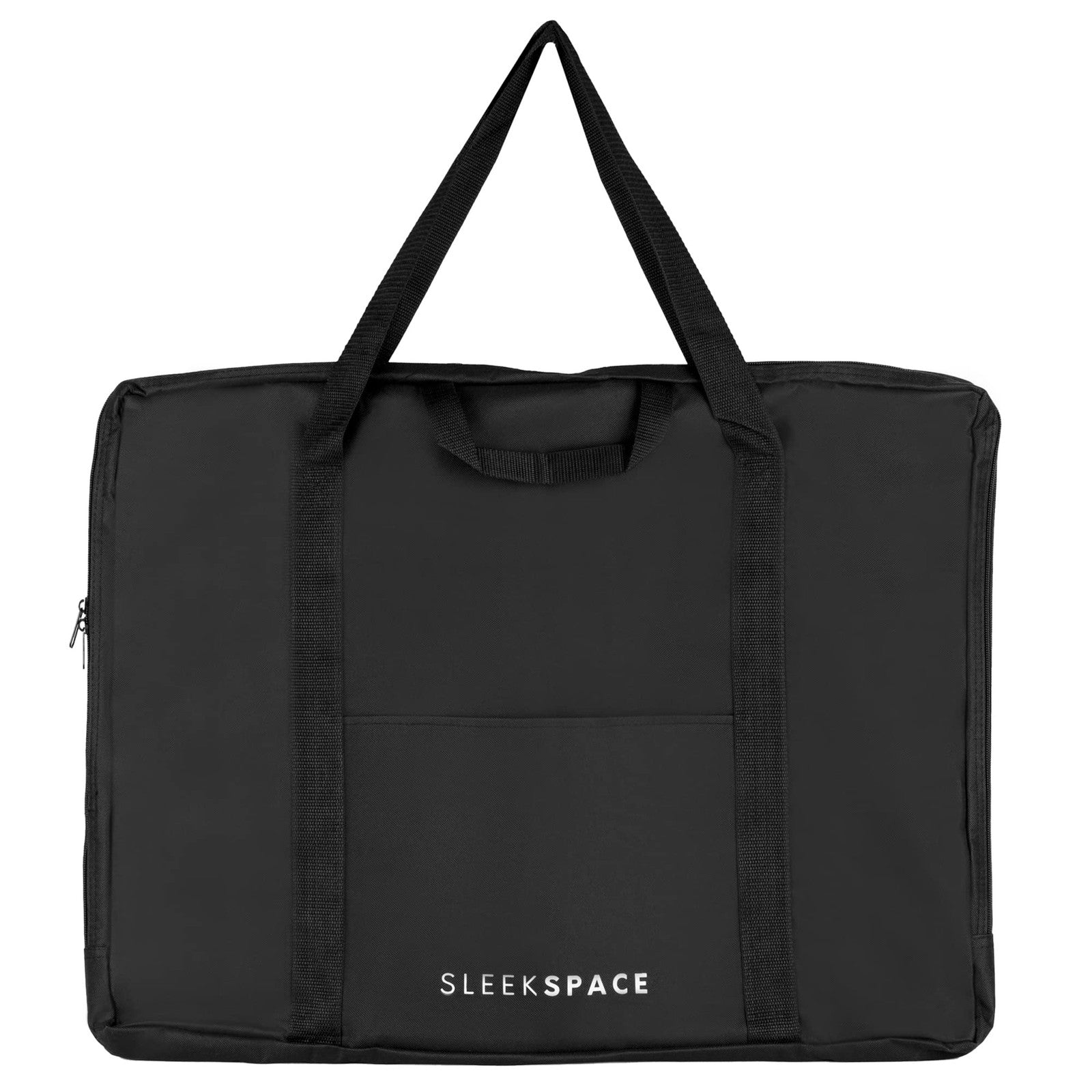 Sleek Space Art Portfolio Case Soft Professional Portfolio with Multi Handles
