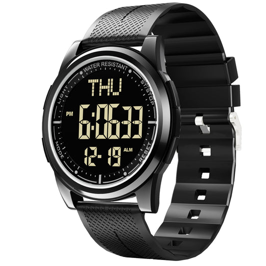 WIFORT Digital Watches for Men with Wide-Angle Display & Backlight, Waterproof