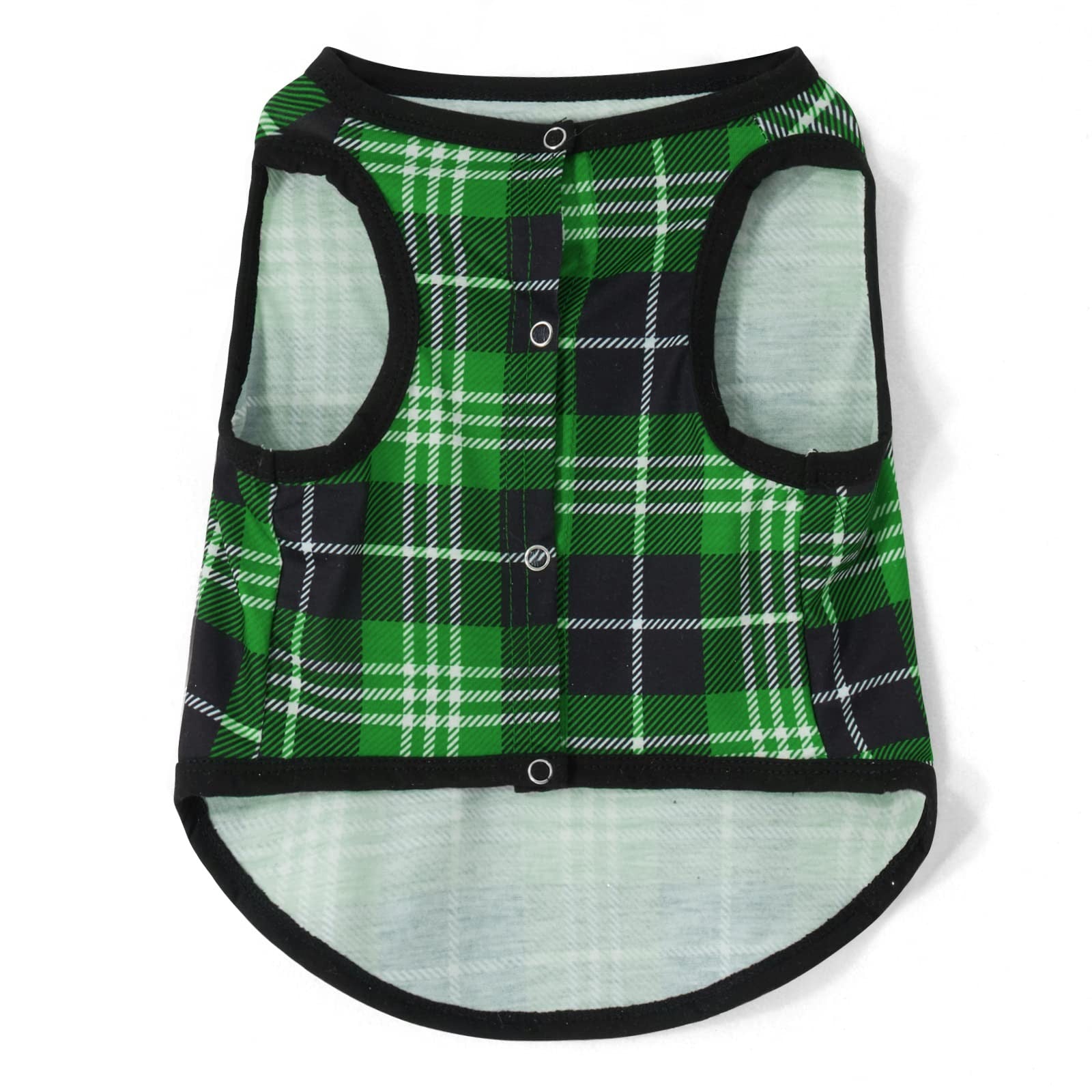 Family Matching Christmas Pajamas Pet  (Dog M) Green Christmas Tree