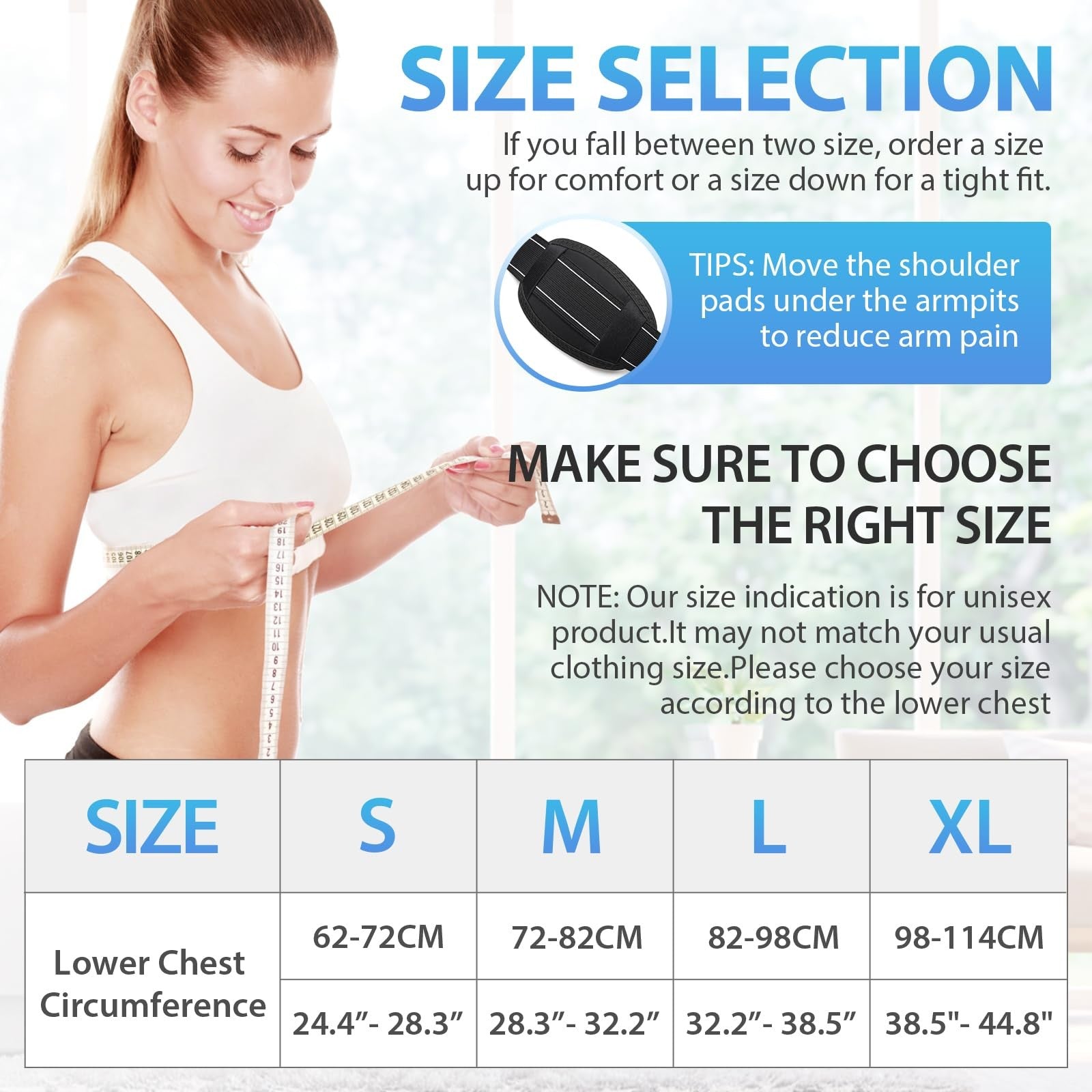 Posture Corrector for Men Women, Back Brace with Replaceable Support Plate