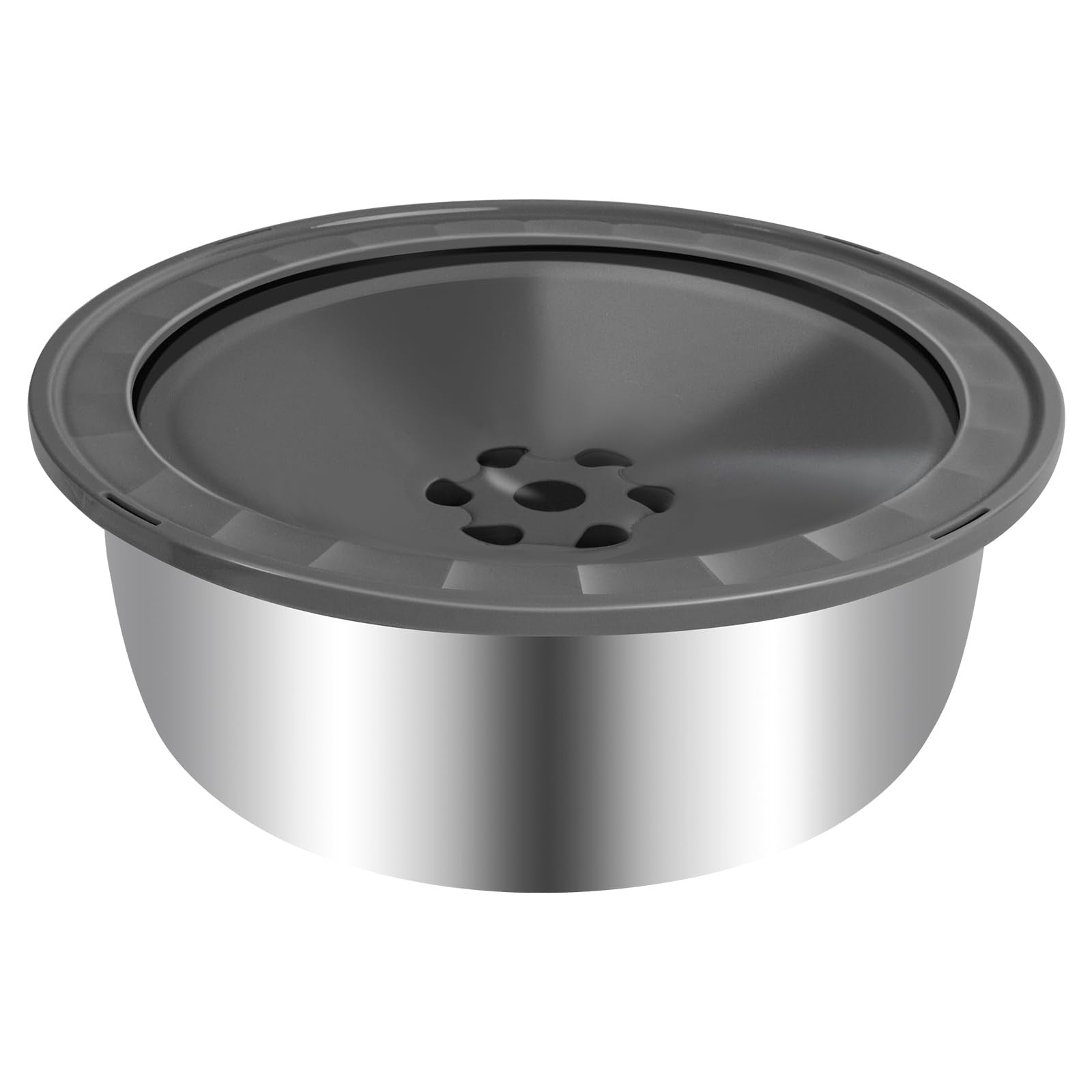 No Spill Dog Water Bowl, 3.5L Large Slow Drinking Pet Water