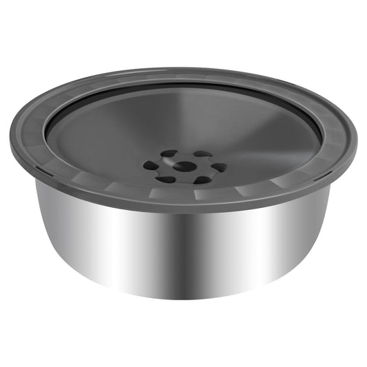 No Spill Dog Water Bowl, 3.5L Large Slow Drinking Pet Water