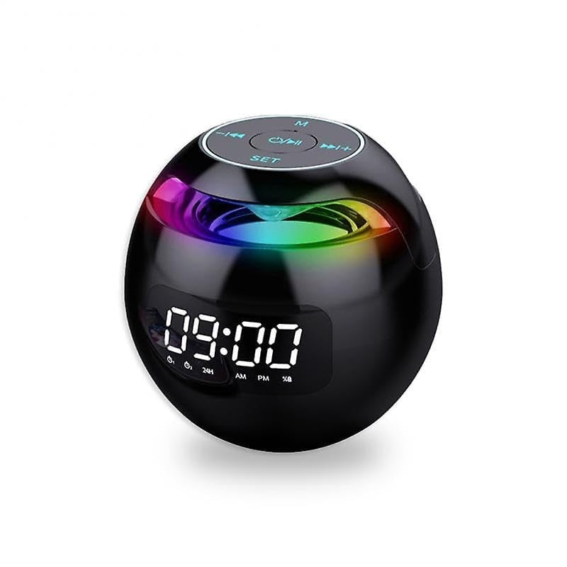 Aiworth Wireless Bluetooth Speaker Alarm Clock - 2-in-1 Digital