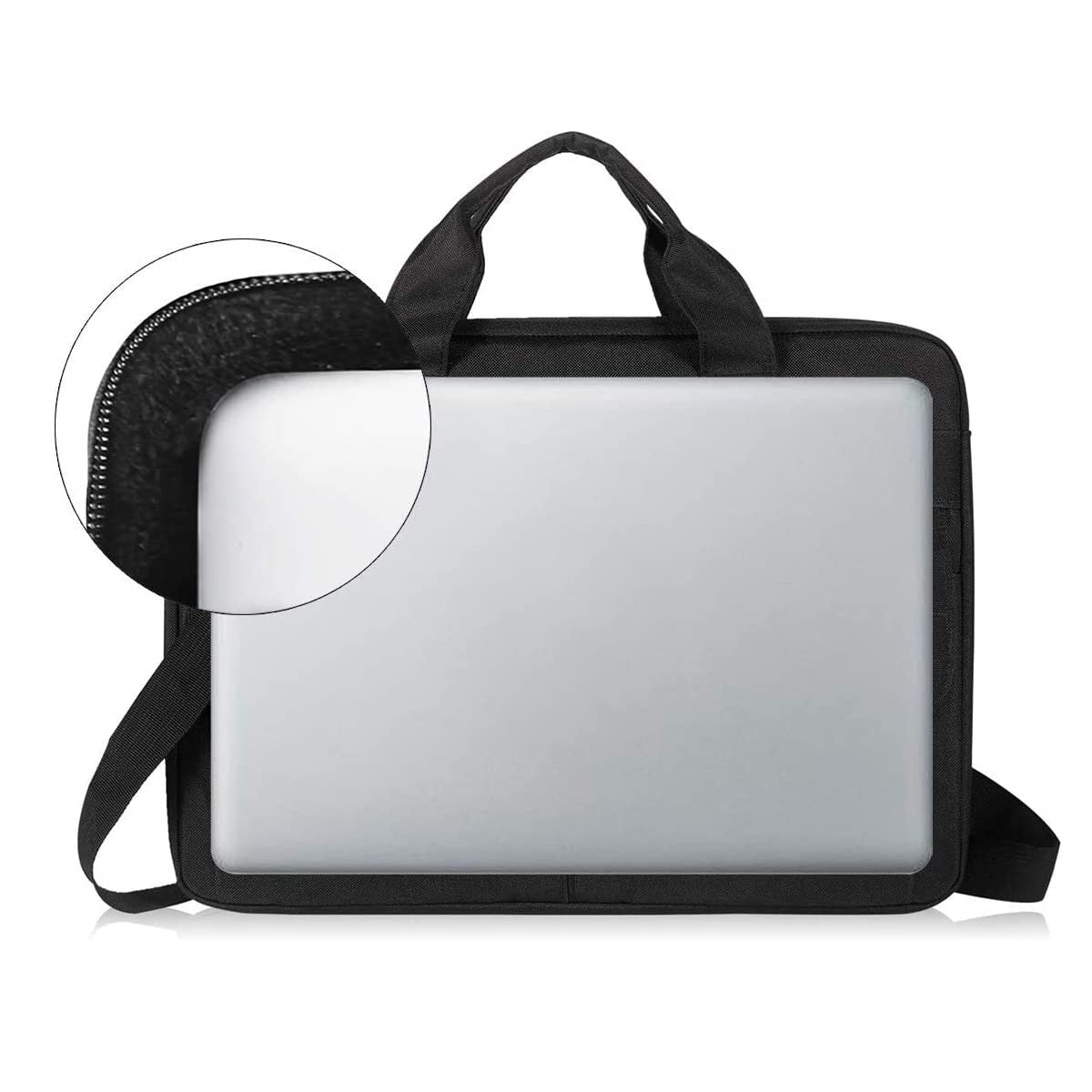 Laptop Bag case 17 17.3"  with Shoulder Strap Waterproof Computer Sleeve Cover