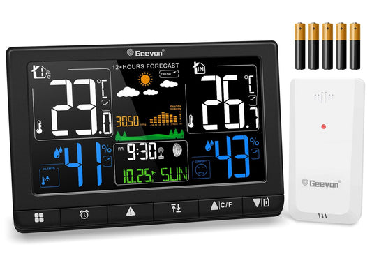 Wireless Weather Station with Outdoor Sensor Digital
