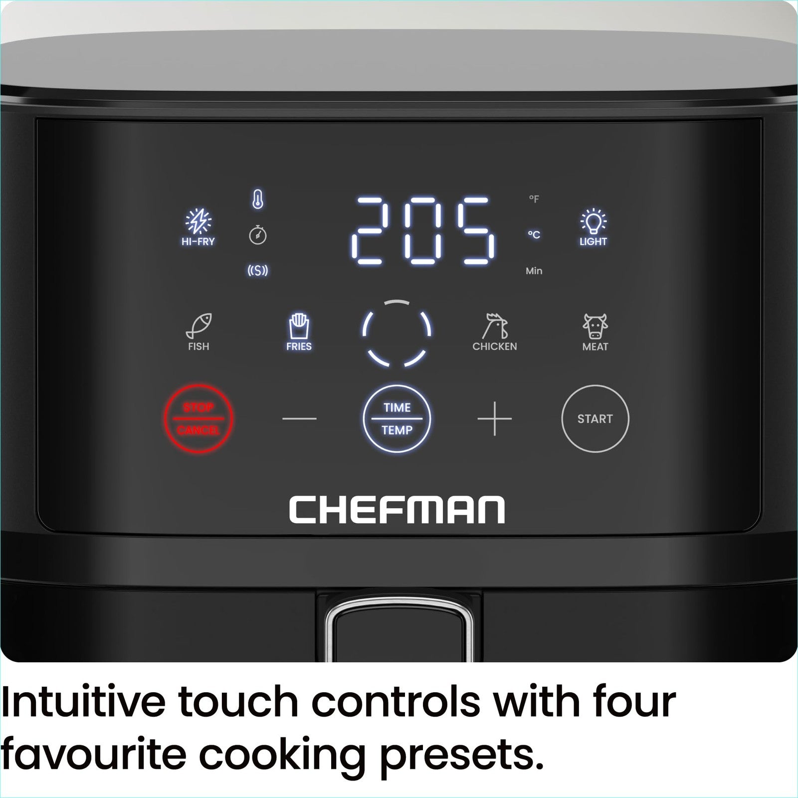 Chefman Air Fryer Compact 3.75L with Hi-Fry Technology