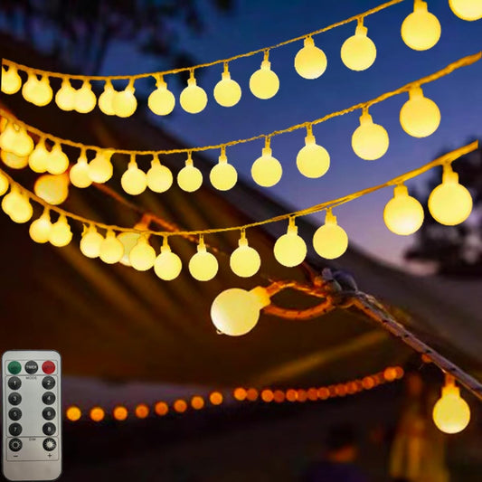 Fairy Lights, 8 Lighting Modes 32ft 100LEDs Ball Lights for all Ocassions