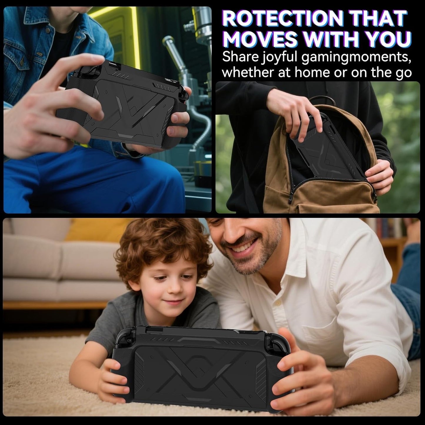 Sonlaryin Protective Case for Nintendo Switch 2, TPU Front Cover + Soft Back