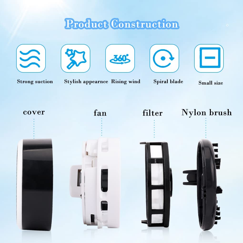 Mini Crumb Vacuum Cleaner Portable Desktop Sweeper Handheld Cordless - FineInno