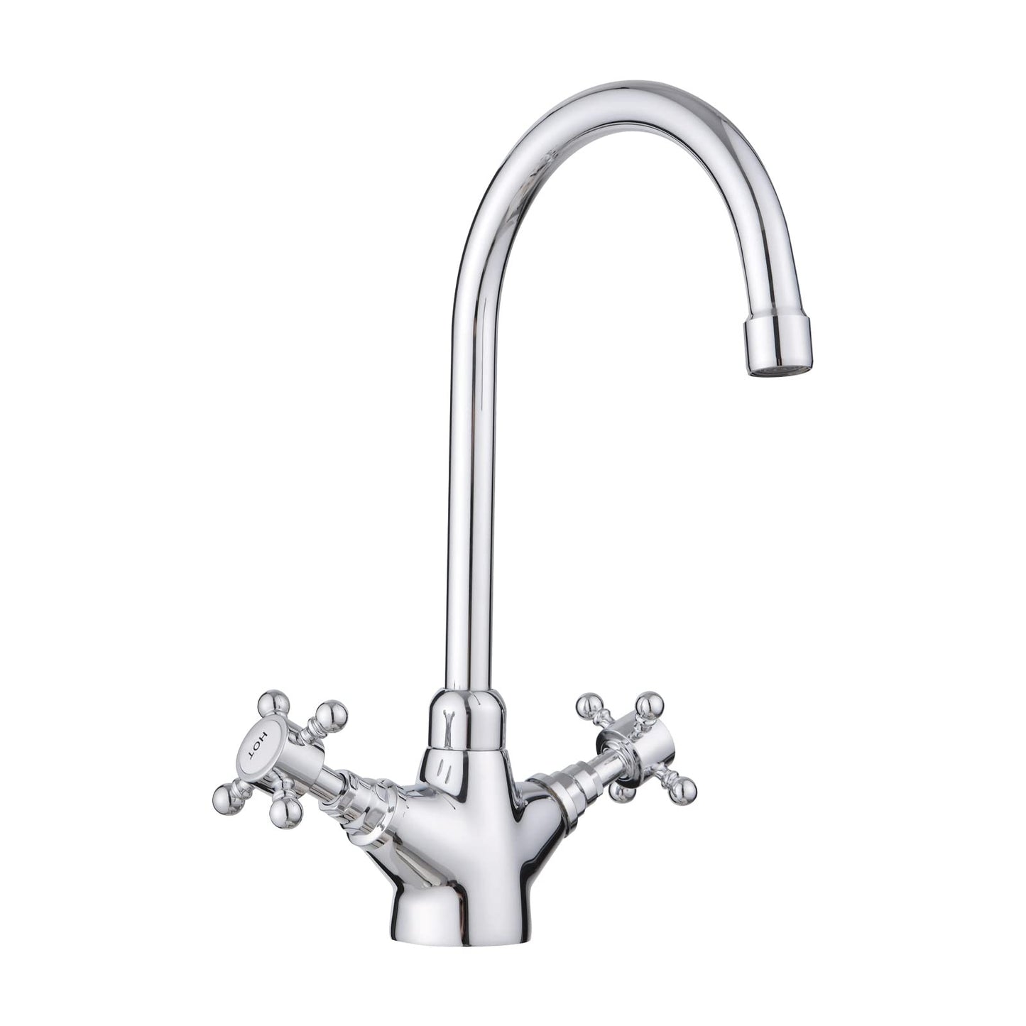 JASSFERRY Swan Neck Kitchen Mixer Tap Monobloc