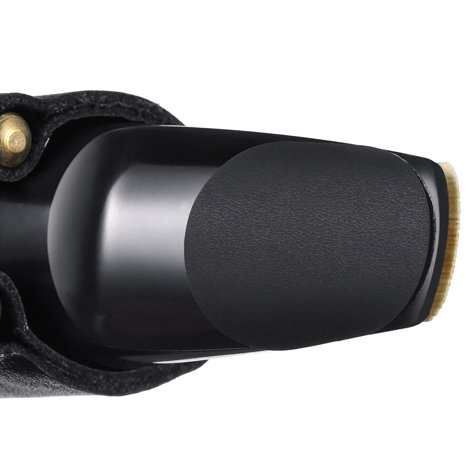 Saxophone Mouthpiece Cushion Pads for Alto & Tenor – 0.8mm Black 32 Pieces