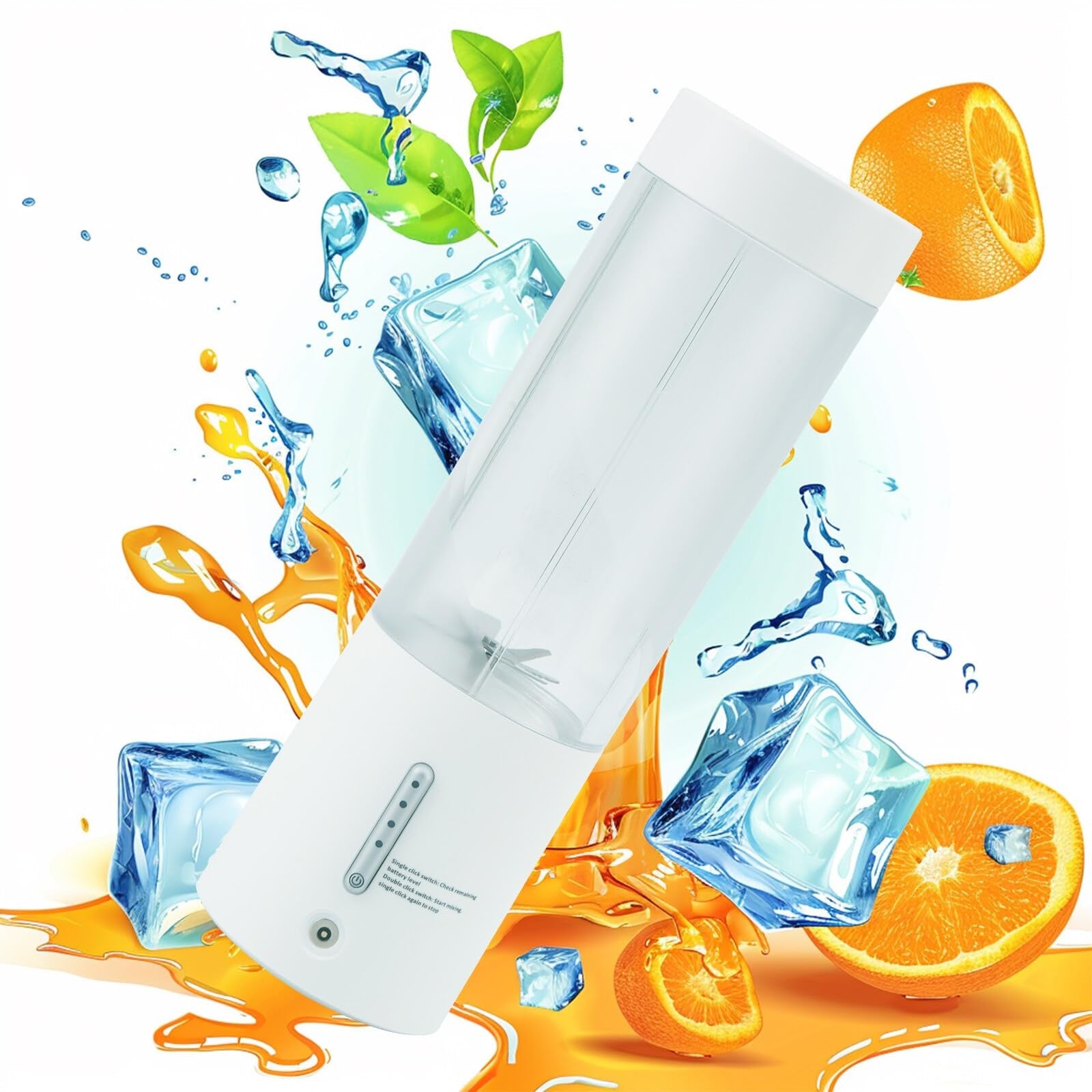Rehomy 450ml Portable Blender USB Type- C Rechargeable