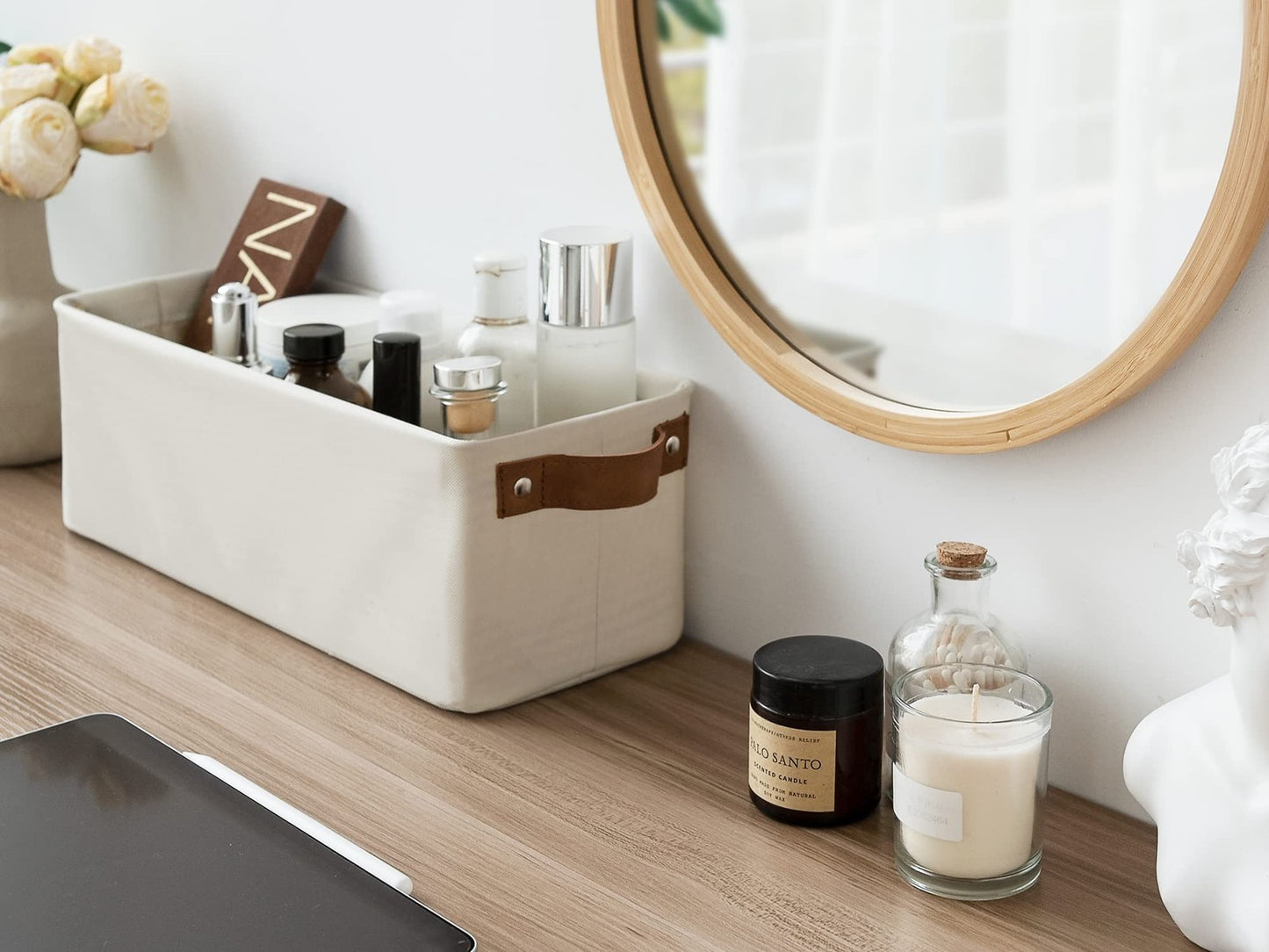 StorageWorks Narrow Storage Bins, Small Baskets