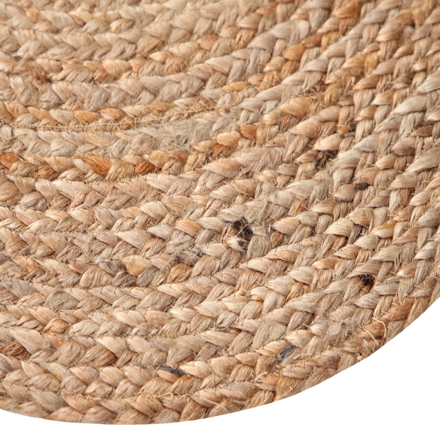DHAKA Jute Area Rug 100% Natural Fiber Hand Woven Ethical Trade Eco-Friendly