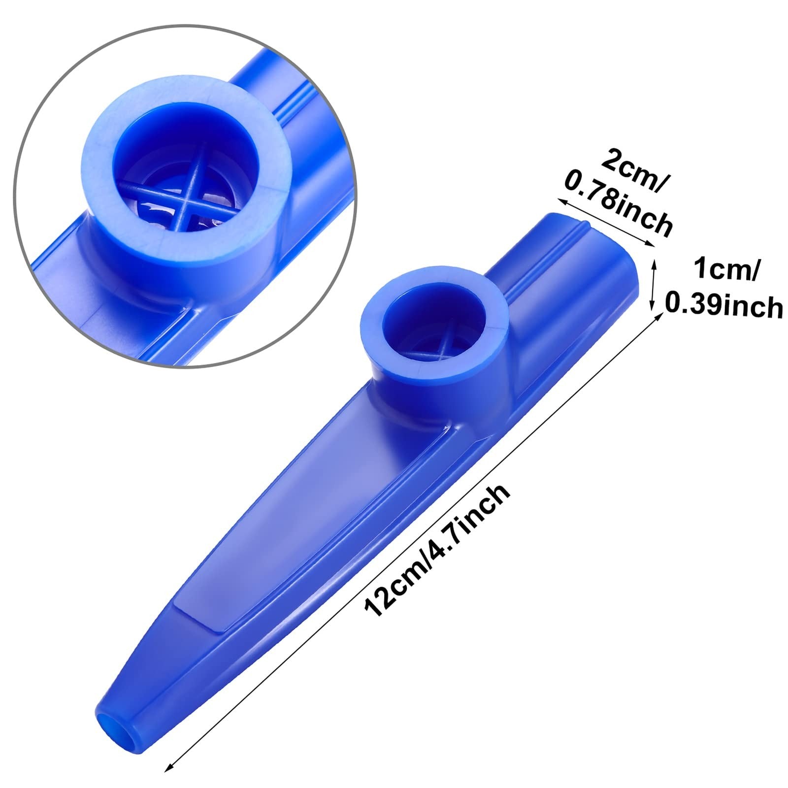 15 Plastic Kazoos Musical Instruments Gift Party Favours