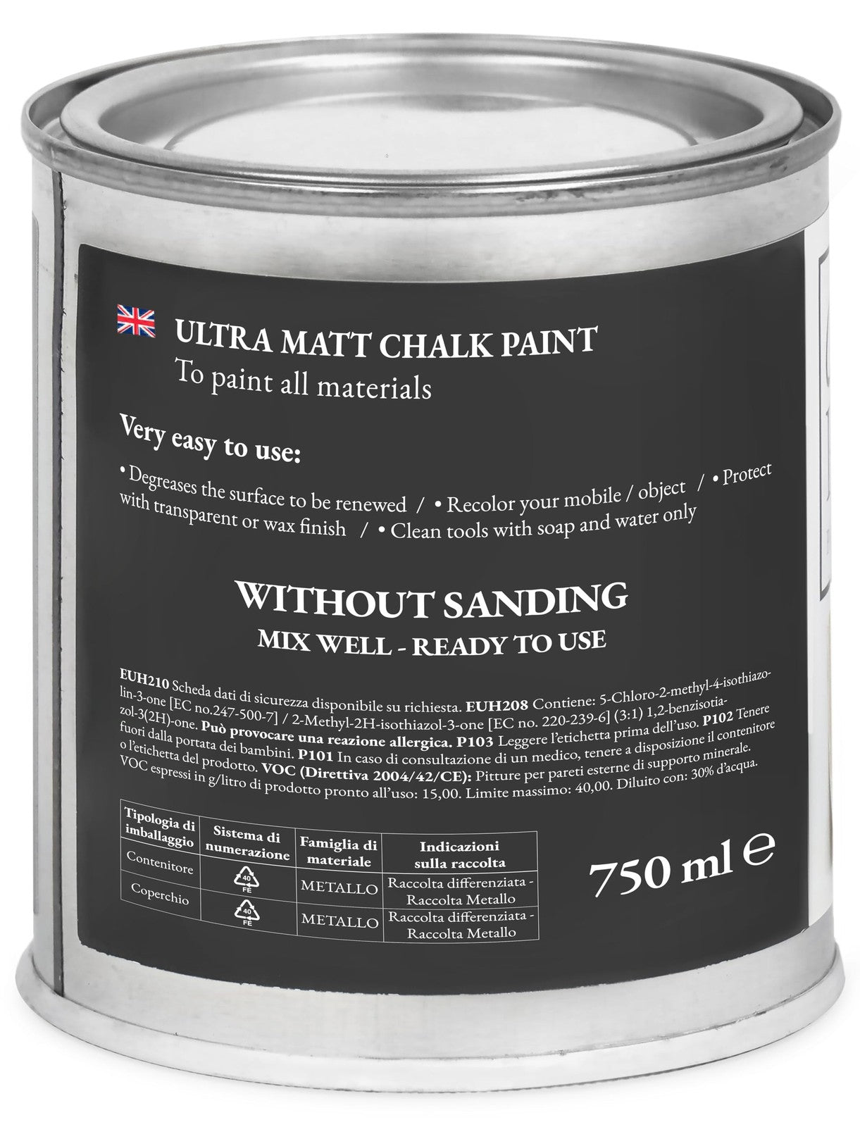 Chalk Paint Everything® Chalk Paint 750ml Water-Based Non-Toxic