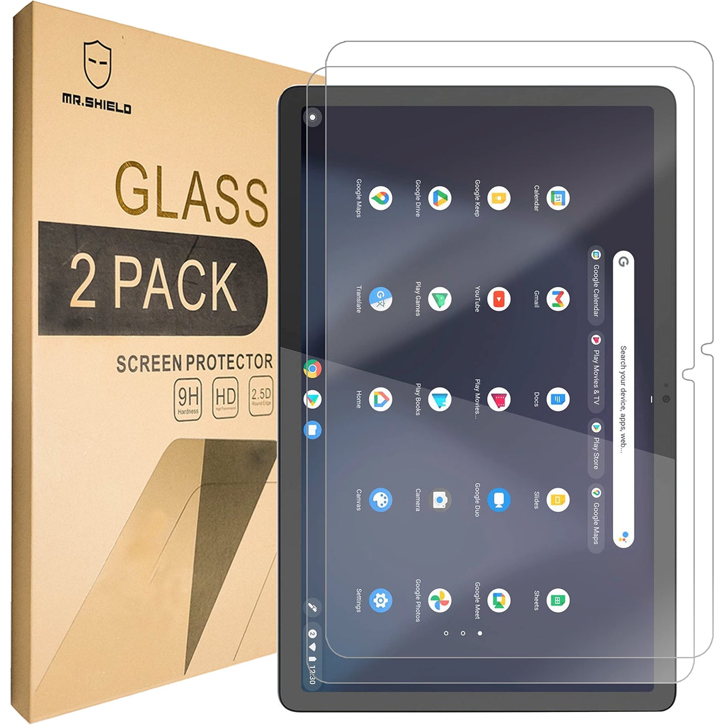 Lenovo Chromebook Duet 3 11in Tempered Glass Screen Protector 2-Pack – Clear