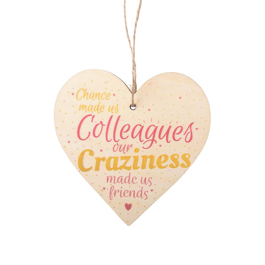Colleague Thank You Plaque 'Chance Made Us Colleagues' – Leaving Gift