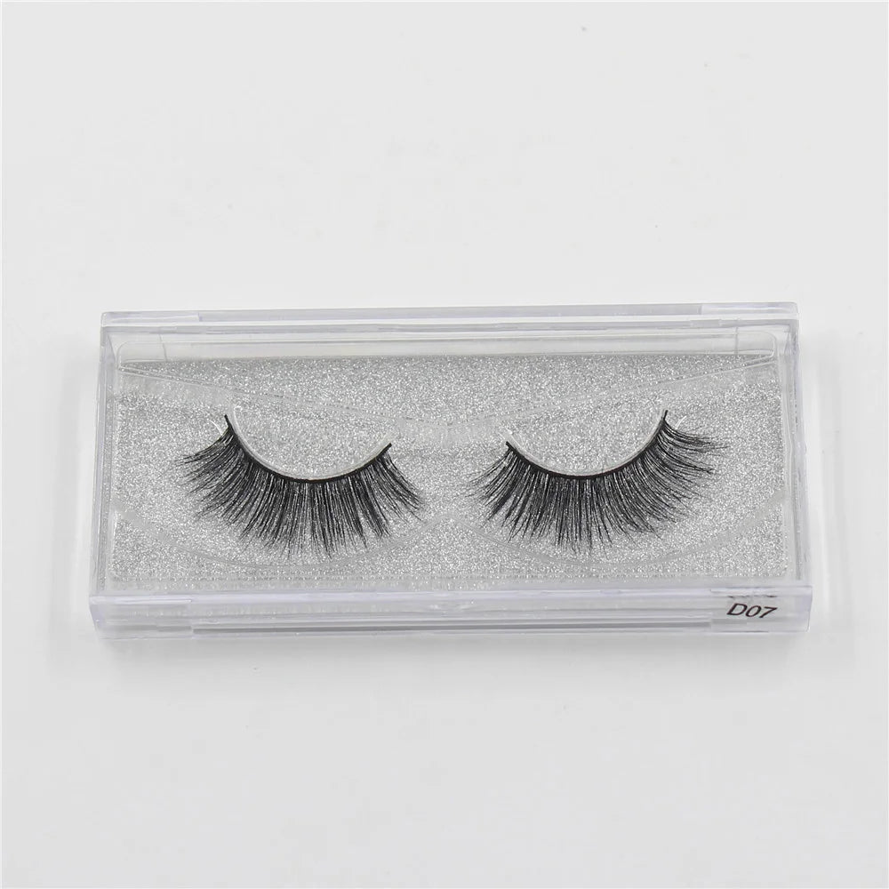 AMAOLASH Eyelashes 3D Mink Lashes Long Lasting Mink Eyelashes Natural Volume Eyelash Extension False Eyelashes Makeup A04
