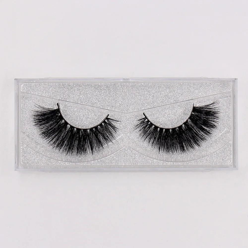 AMAOLASH Eyelashes 3D Mink Lashes Long Lasting Mink Eyelashes Natural Volume Eyelash Extension False Eyelashes Makeup A04