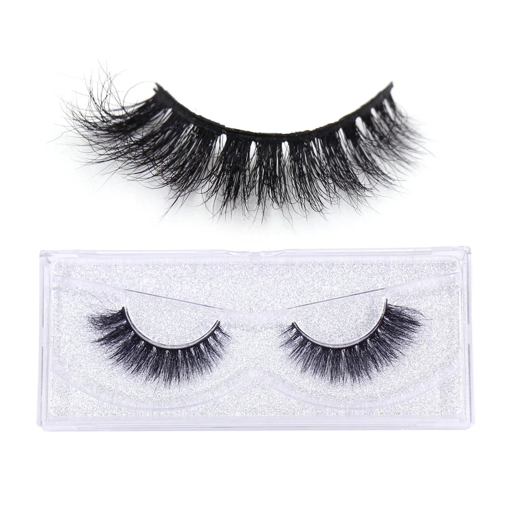 AMAOLASH Eyelashes 3D Mink Lashes Long Lasting Mink Eyelashes Natural Volume Eyelash Extension False Eyelashes Makeup A04