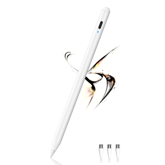 Stylus Pens for Touch Screens POM Tip Magnetic Tablet Stylus Pen Type-C Rechargeable Touch Pen Compatible with iPhone/iPad/iPad Pro/Samsung/Lenovo/and Other iOS/Android smartphone and Tablet Devices