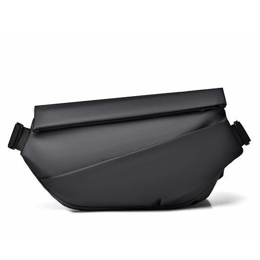 Men’s Anti-Theft Fanny Pack Crossbody Belt Bag Adjustable Strap – Black One Size