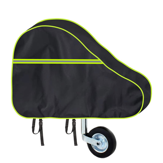 Universal Caravan Tow Hitch Cover Waterproof Reflective Edge with Double Click Lock – Large