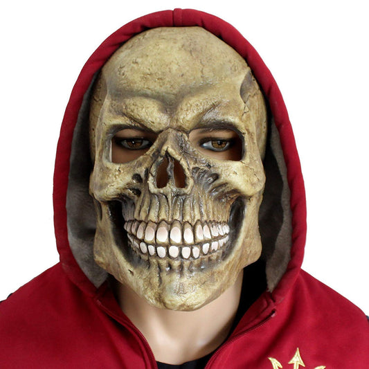 Halloween Costume Scary Skull Mask – Latex Full Head Horror Face Mask