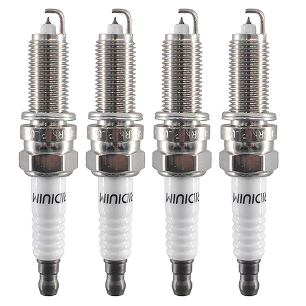 PEIUOK Spark Plug Set Iridium 4 PCS – Fits Peugeot Partner 1.2/1.6 2009+