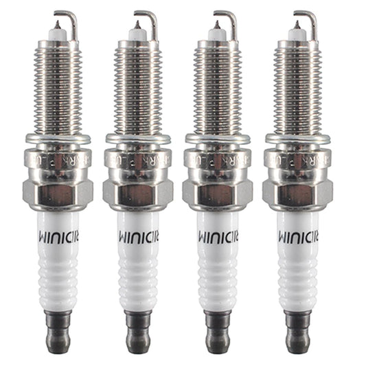 PEIUOK Spark Plug Set Iridium 4 PCS – Fits Peugeot Partner 1.2/1.6 2009+