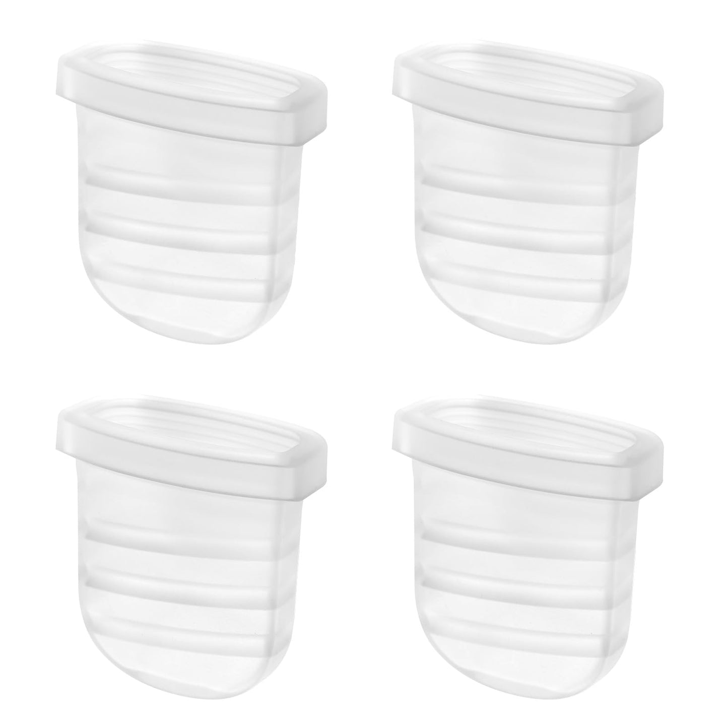 Breast Pump Replacement Diaphragms 4-Pack Silicone BPA-Free for eufy E10 S1 Pro – Clear