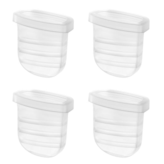 Breast Pump Replacement Diaphragms 4-Pack Silicone BPA-Free for eufy E10 S1 Pro – Clear